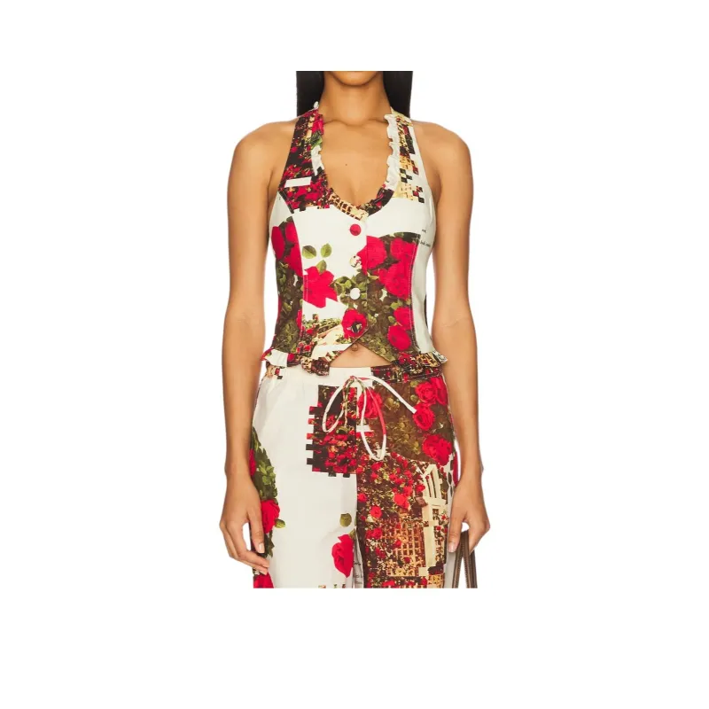 HOUSE OF SUNNY Vest Women's Multicolor-0