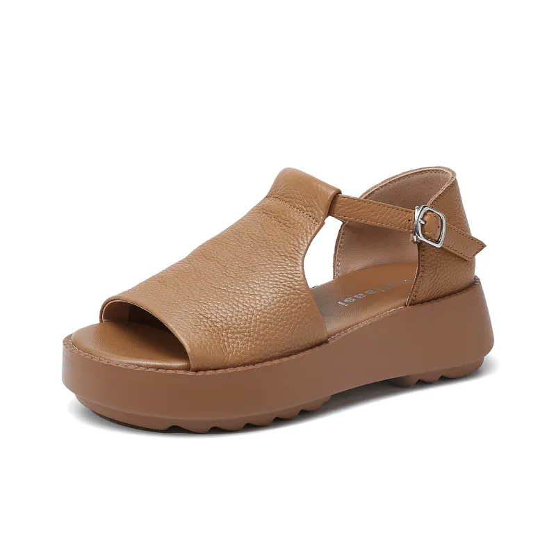 OULISASI One Strap Sandals Women's-11