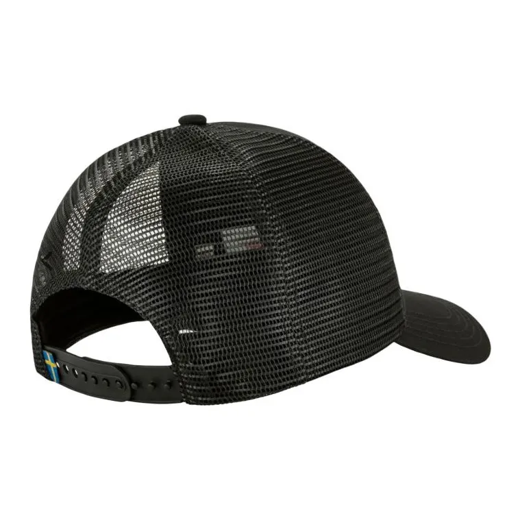 Fjallraven Organic Cotton Baseball Caps Unisex Black-1