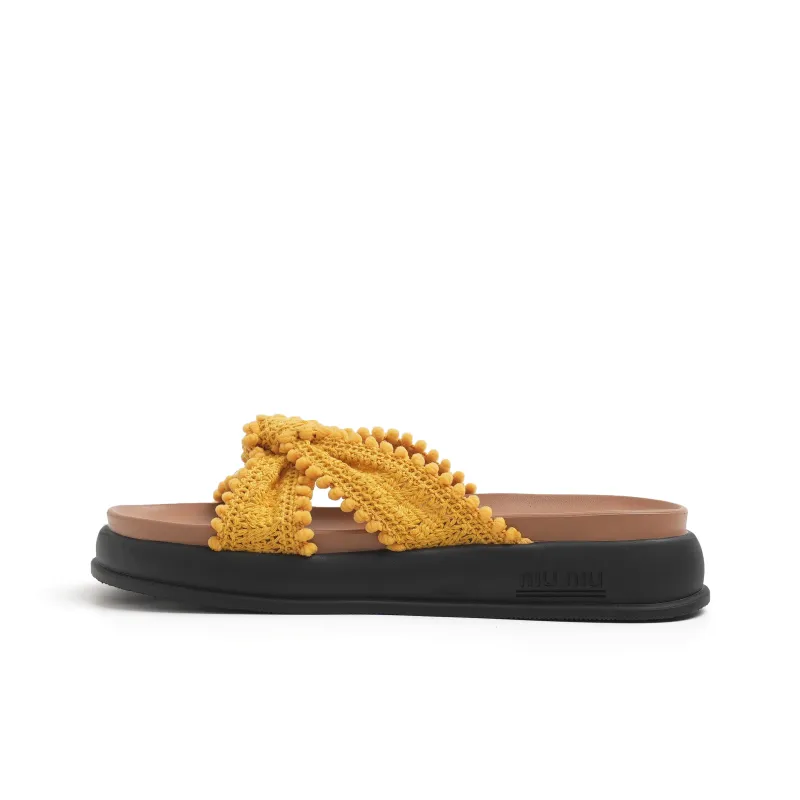 NUNZ Rubber Sole Quick Dry Slide Slippers Women's-7