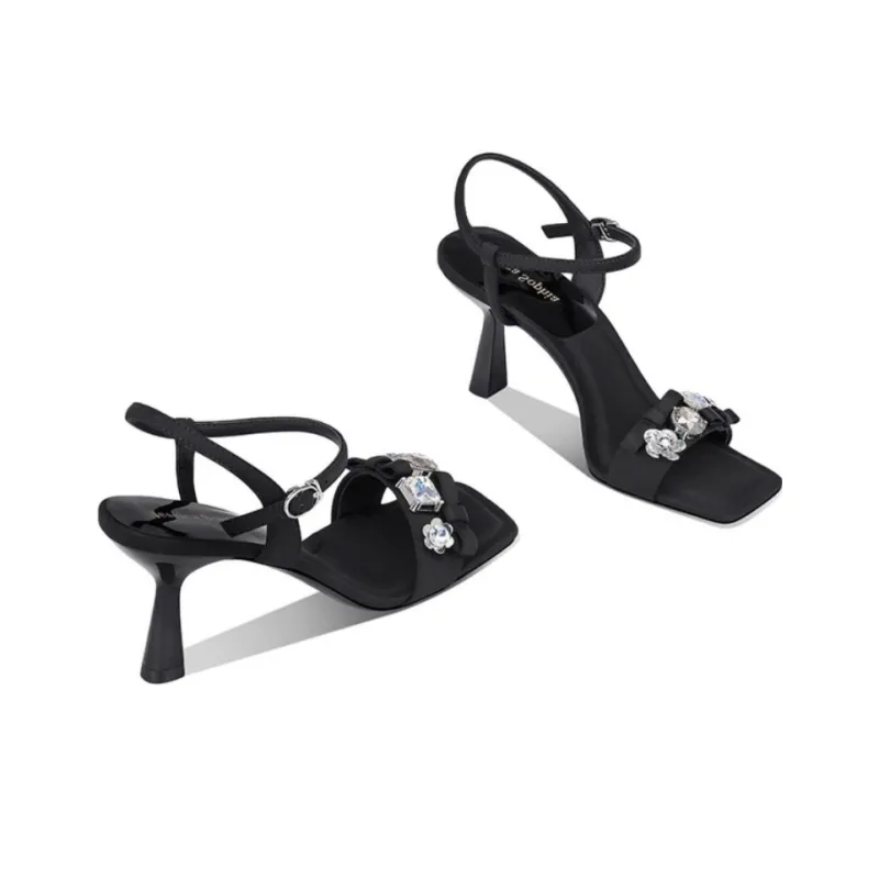 JESSICA SOPHIA One Strap Sandals 7cm Women's-6