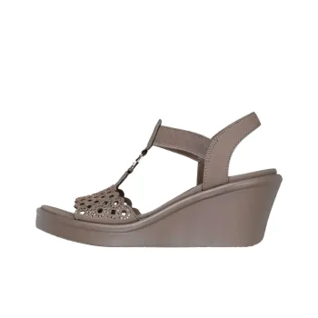 Skechers Rumble On One Strap Sandals Women's Taupe