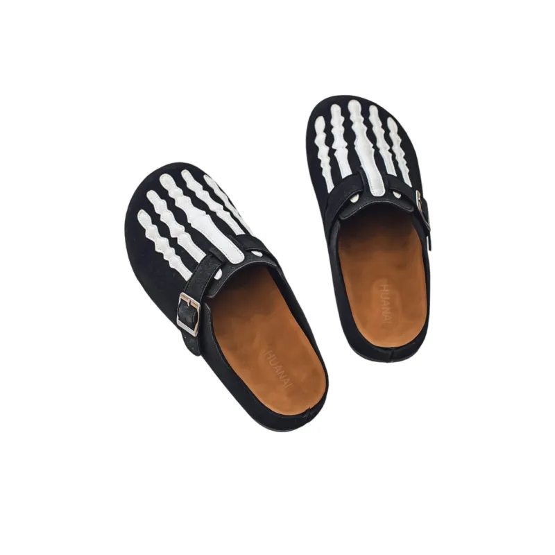 HUANAI Quiet Closed Toe Slippers Men's-1