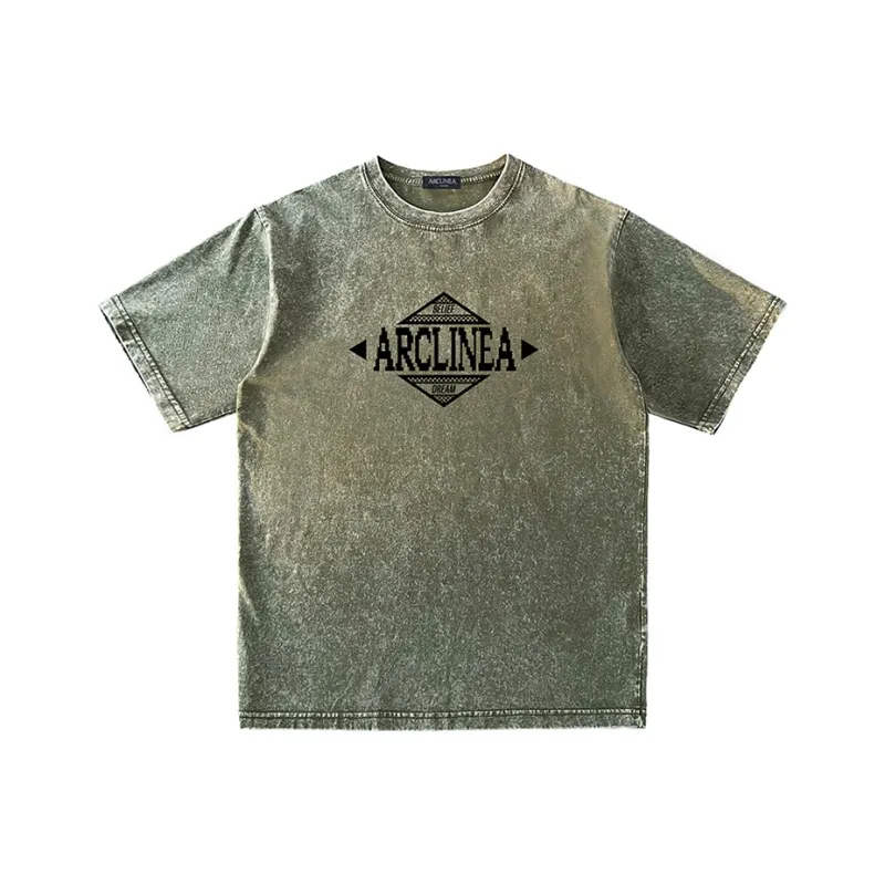 ARCLINEA Washable Short Sleeved T Shirts Unisex-25