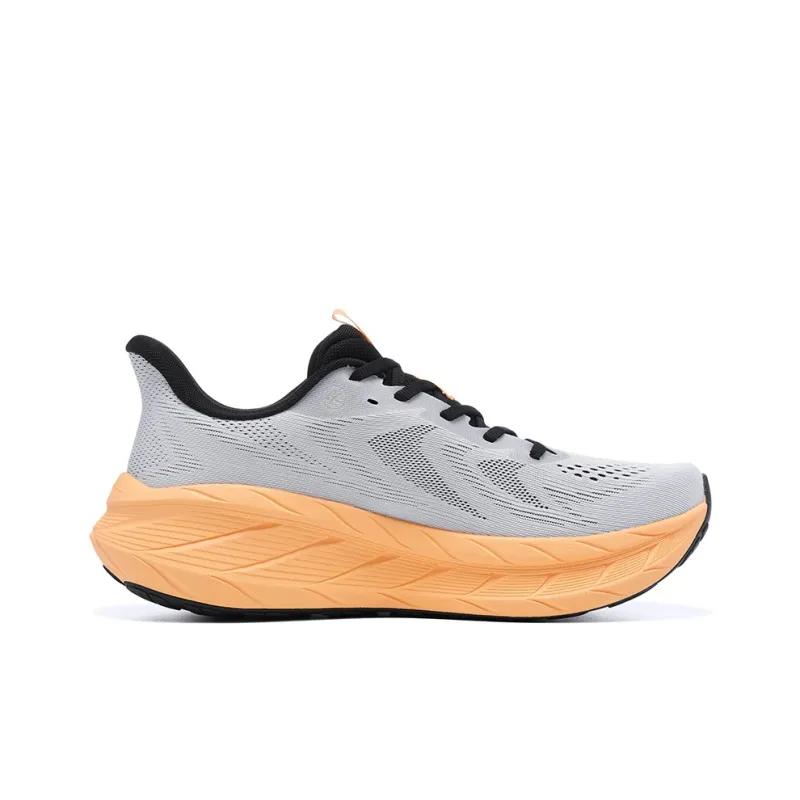BMAI Expedition Pure2.0 Cushioning Abrasion Resistant Breathable Slip Resistant Low Top Running Shoes Men's Orange Gray-1