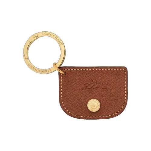 LONGCHAMP Leather Keychains Women's Brown