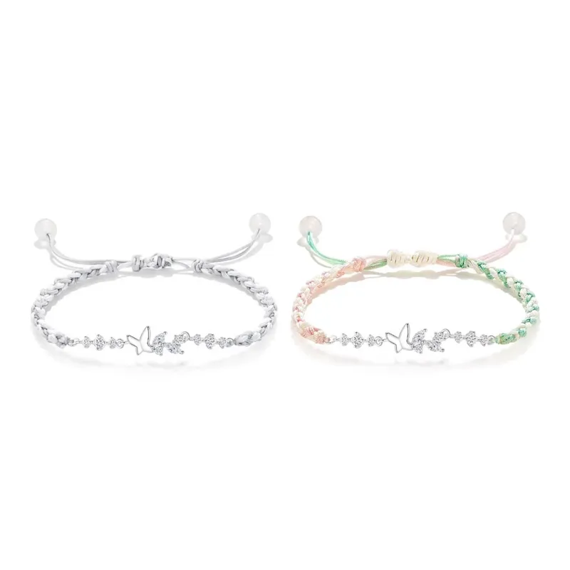 LuluCanaan Fabric Rope Bracelets Women's-6