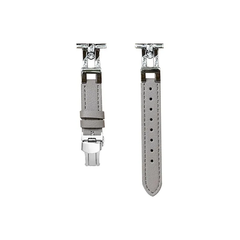 Miss Wrist Apple Compatibility Watch Band 135 200m Leather-8