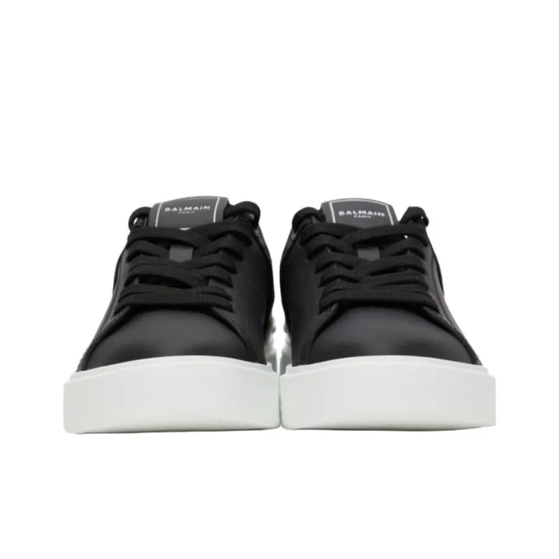 BALMAIN Low Top Skateboard Shoes Women's Black-3
