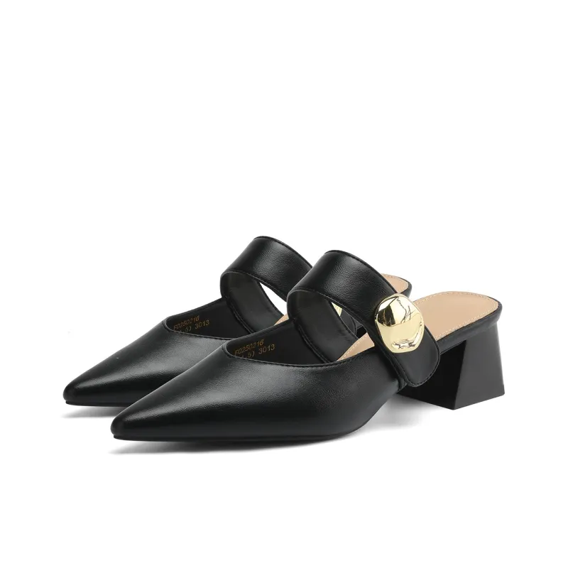 FOXER Abrasion Resistant Slip Resistant Closed Toe Slippers Women's-0