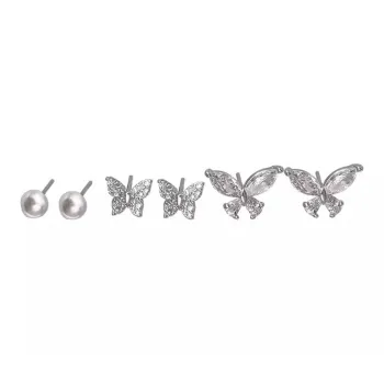 JOLLY SEASONS Alloy Stud Earrings Women's