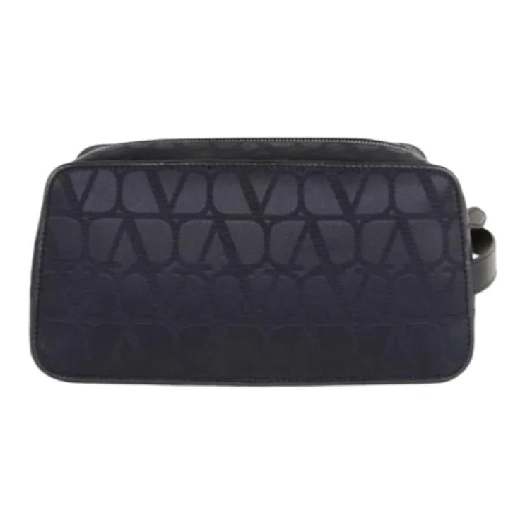 Valentino GARAVANI Nylon Toiletry Bag Men's Dark Blue-2
