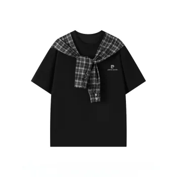 PIERRE CARDIN T Shirts Men Black
