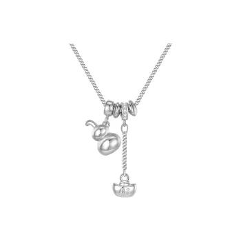QIDUYINSHI S925 Silver Necklaces Women's