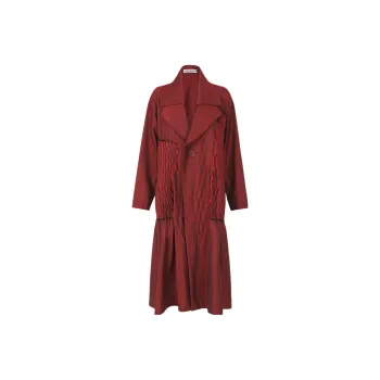 ISSEY MIYAKE Coats Women's Red