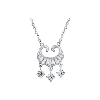 Ascending S925 Silver Necklaces Women's