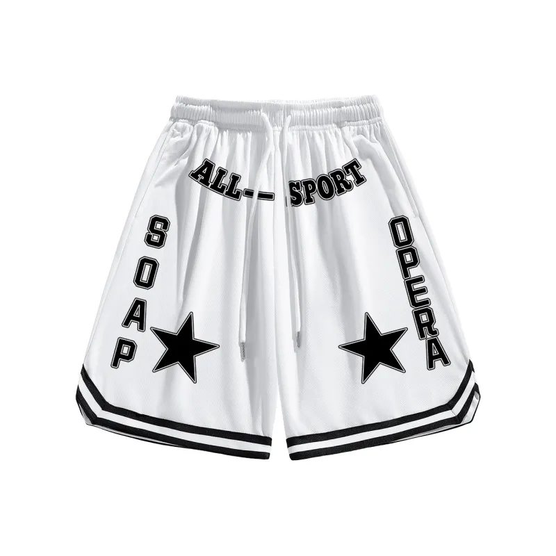 SOAP OPERA Basketball Shorts Unisex-0