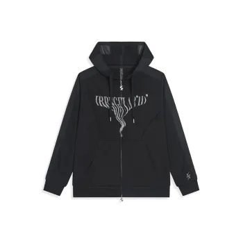 XTEP Fan Chengcheng Personally Designed Collection Knitwear Unisex Jet Black