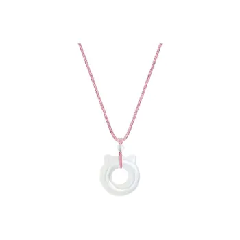 MAX&LOVE White Jade Bodhi Necklaces Unisex