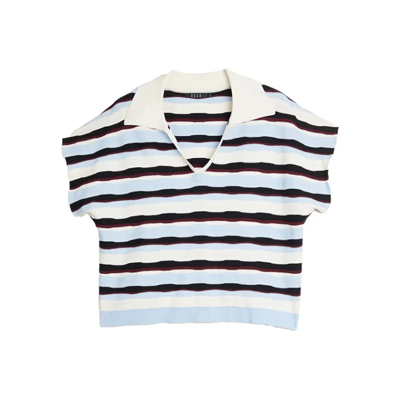 ELLE Knitwear Women's Stripes-0