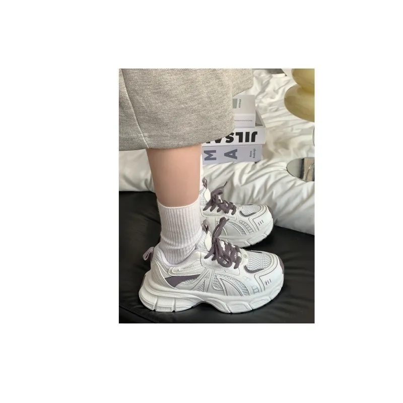 VICTORIA&VERA Low Top Chunky Sneakers Women's-19