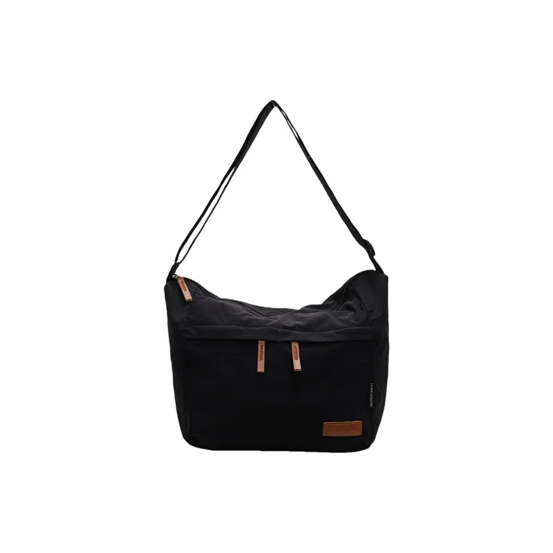 BUBM Fabric Shoulder Bag, Crossbody Bag Women's Black/Ecru/Dark Gray/Green/Khaki/Brown-0