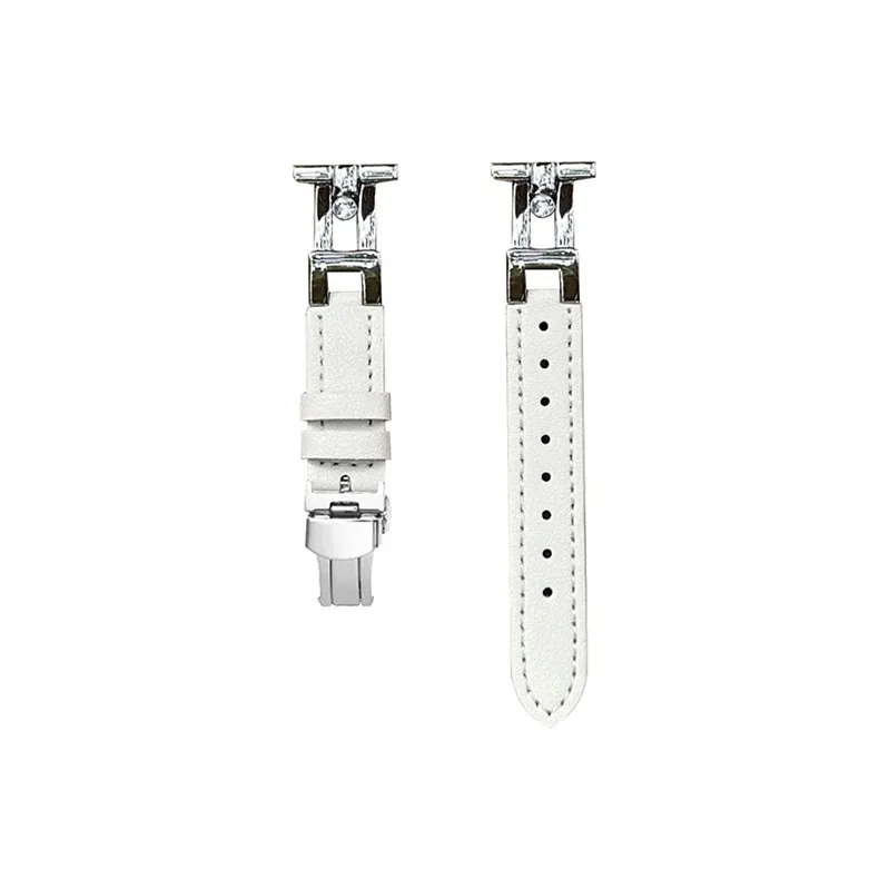 Miss Wrist Apple Compatibility Watch Band 135 200m Leather-9