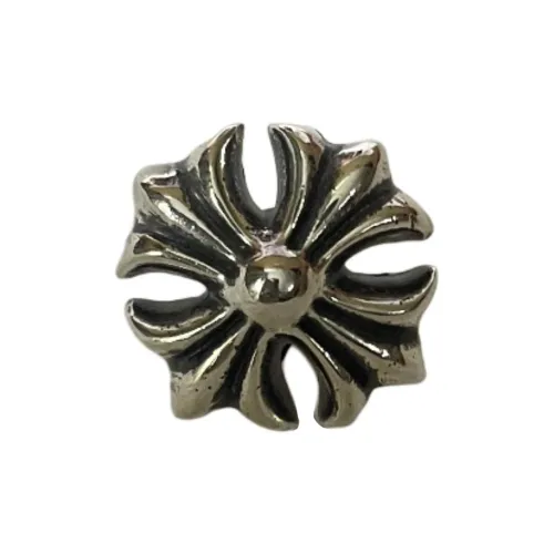 Chrome Hearts Silver Stud Earrings Men's Silver