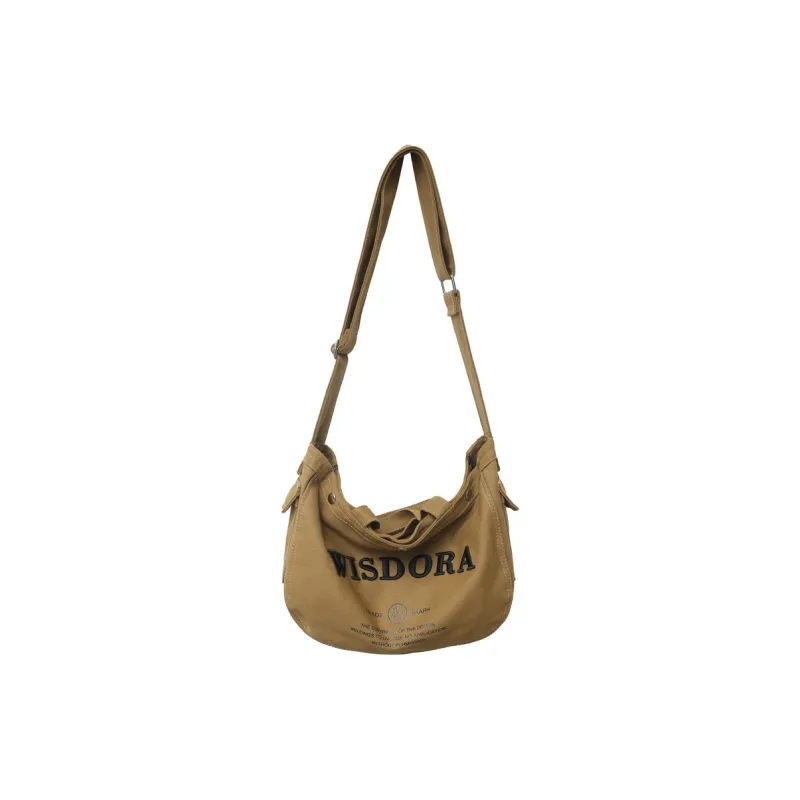 HAWA Canvas Crossbody Handbag Regular Women's Multicolor-6