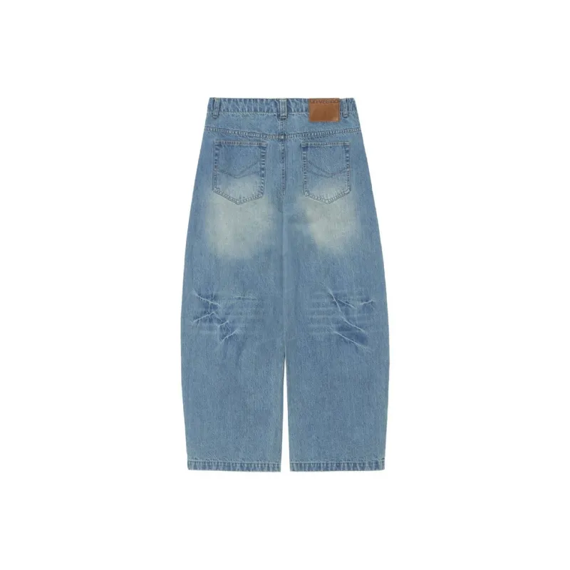 UNVESNO Jeans Unisex Classic Light Frost Blue-1
