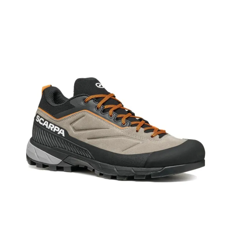 SCARPA Rapid Anti Slip Wear Resistant Low Top Running Shoes Men's Taupe-2