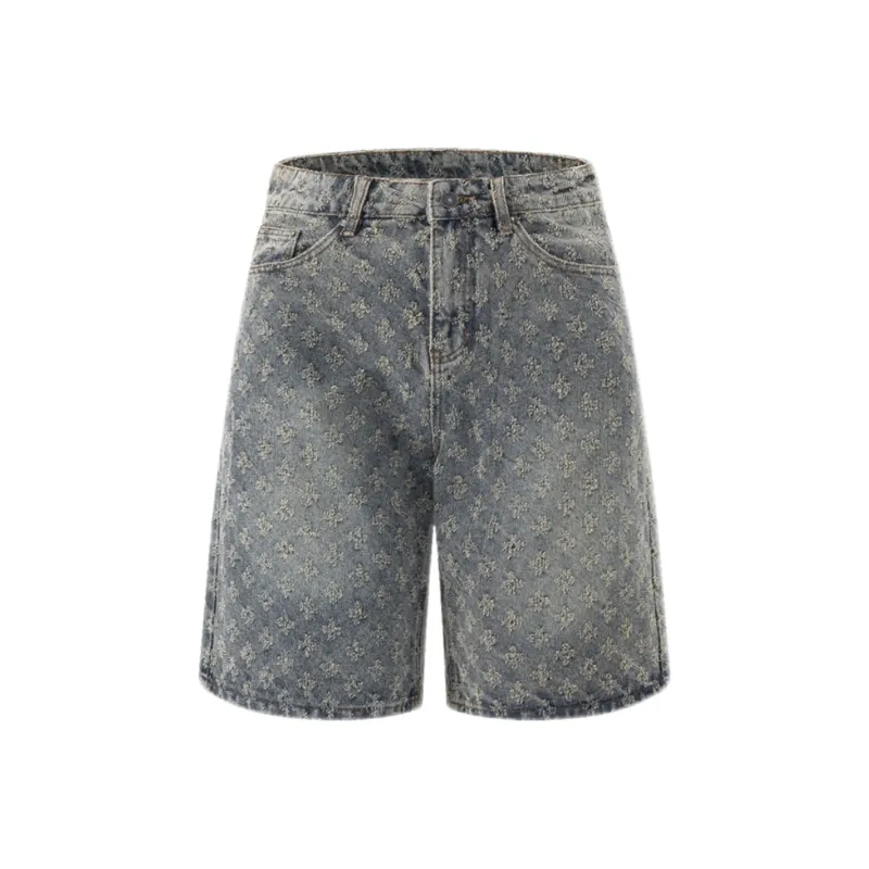 T IRA Denim Shorts Unisex-0
