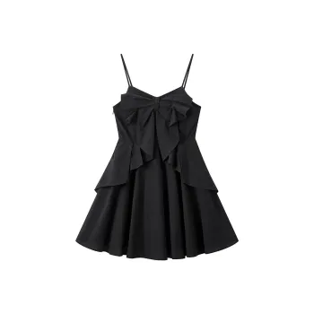 LEDIN Slip Dresses Women's Black