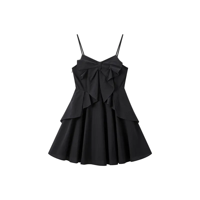 LEDIN Slip Dresses Women's Black-0