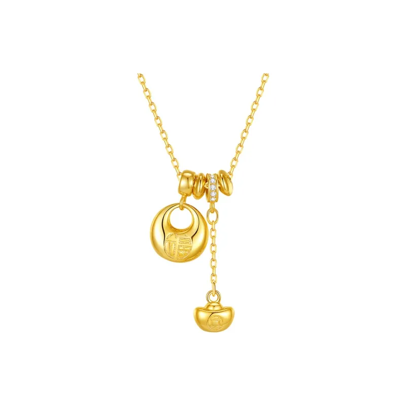 Ascending S925 Silver Necklaces Women's-6
