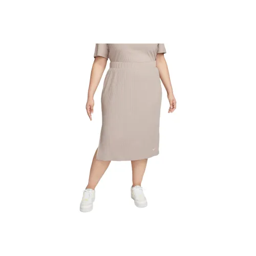 Nike Knit Long Skirt Women's Taupe