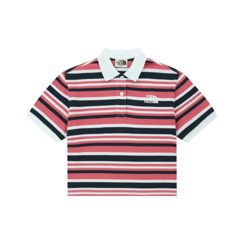 THE NORTH FACE Polo Shirt Unisex Pink-3