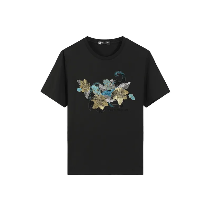 ANDREW MACKENZIE T Shirts Men Black-0
