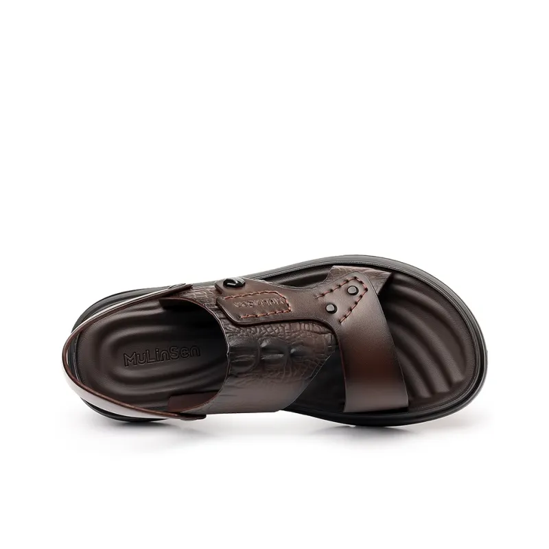 Mulinsen Beach Sandals Men Black-2
