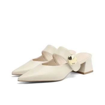 FOXER Slip Resistant Abrasion Resistant Closed Toe Slippers Women's