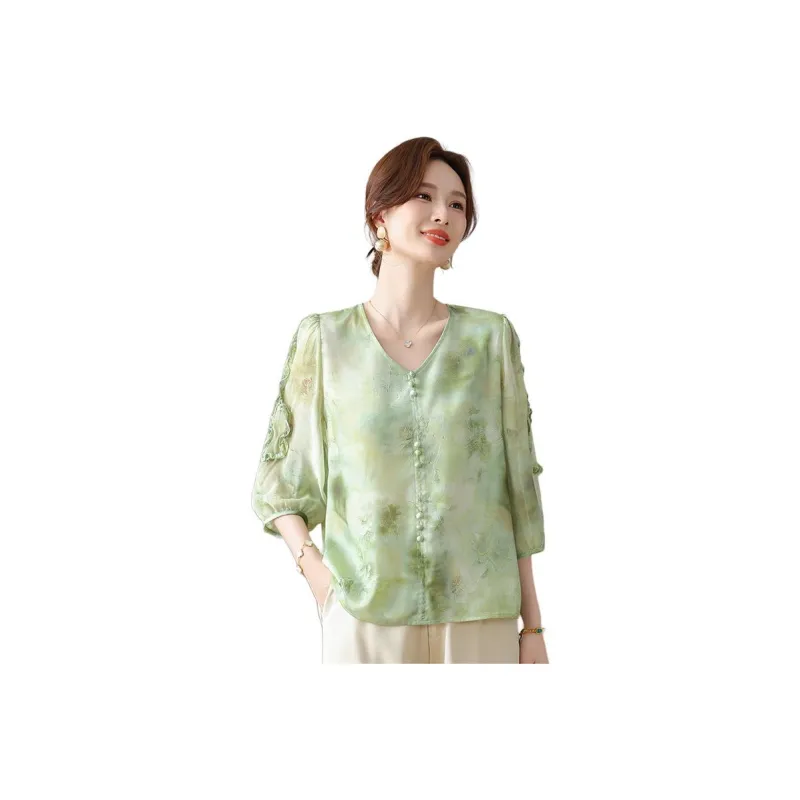 PIERRE CARDIN Chiffon Shirt Women's-0