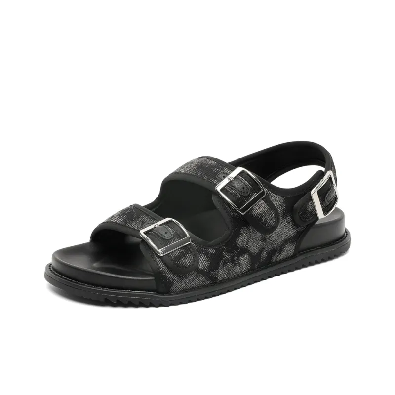 SOBB Beach Sandals Men Black-0