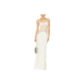 HELSA Slip Dresses Women's Vanilla