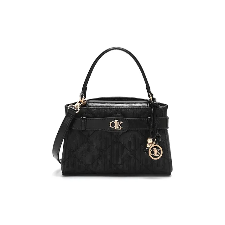BETTINA VIVIAN PU Kelly Bag, Crossbody Bag, One Shoulder Handbag Women's Black-0