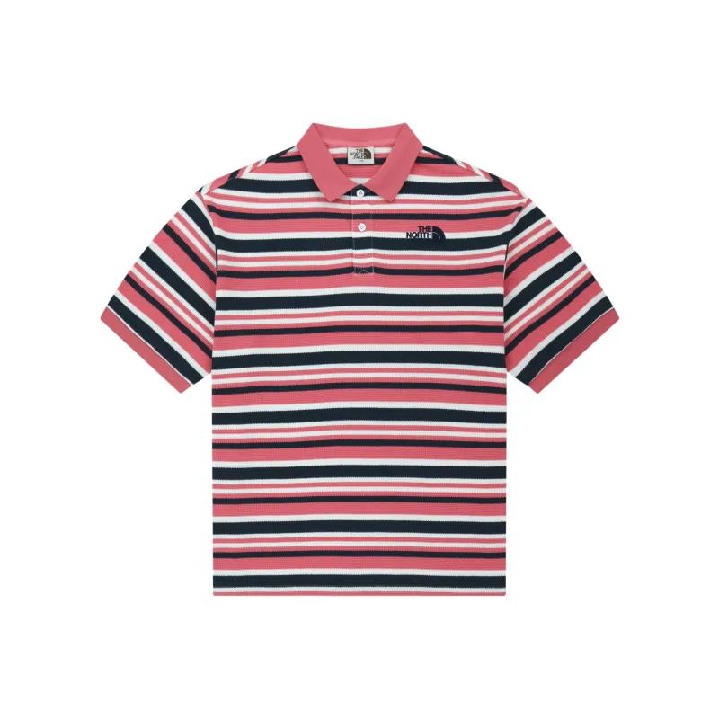 THE NORTH FACE Polo Shirt Unisex Pink-1
