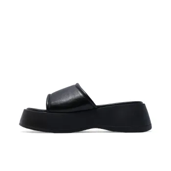 Take The Qin Rubber Sole Quiet Slip Resistant Cushioning Slide Slippers Women's
