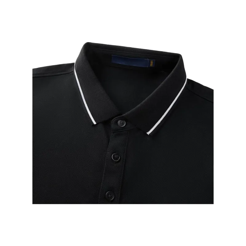 ARTSDON Polo Shirts Men Black-2
