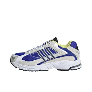 Adidas RESPONSE CL Anti Slip Wear Resistant Low Top Running Shoes Men's White Blue