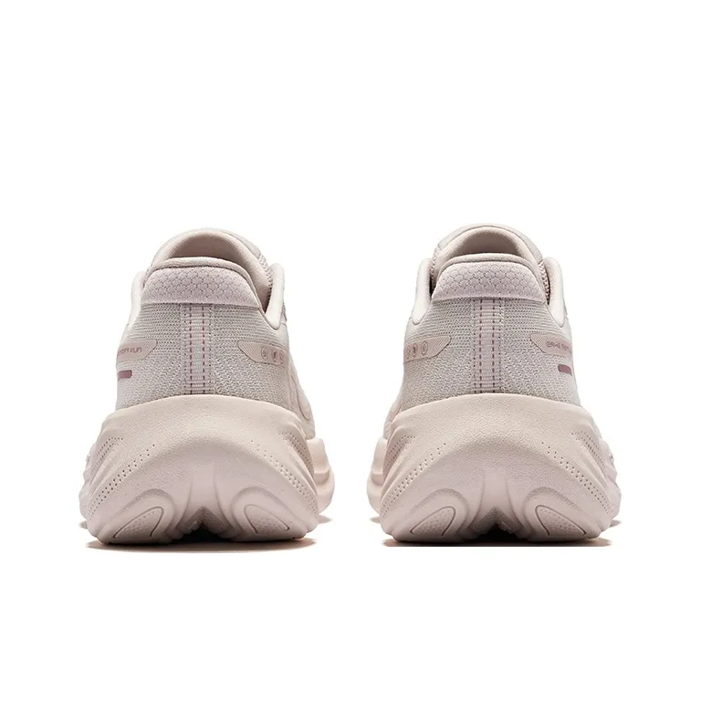 Erke Breathable And Resilient Low Top Long Distance Running Shoes Women's Painted Gray-3