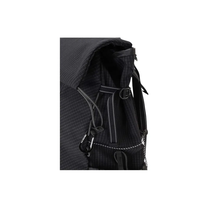 And Wander Polyester Backpack Unisex Black-10